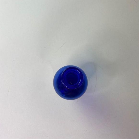 Vintage Blue Green Glass Bottle Jar Ombre Decanter - Picture 10 of 13